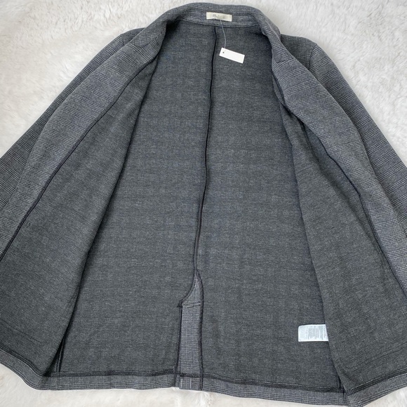 NWT Madewell Knit Blazer Cardigan in Plaid - Picture 7 of 14